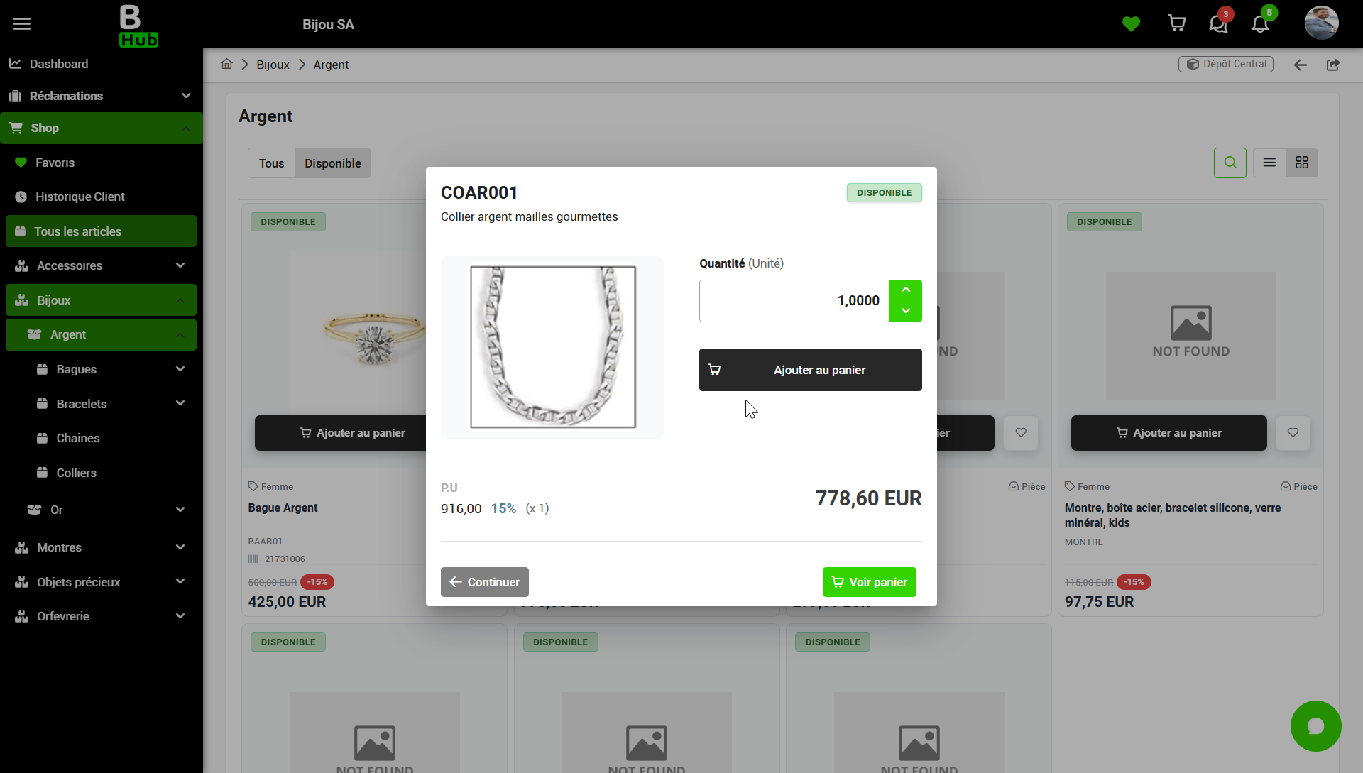 Module 5 — Portail client B2B